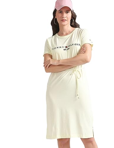 Tommy Hilfiger Women Solid Round Neck Dress_8905692060504