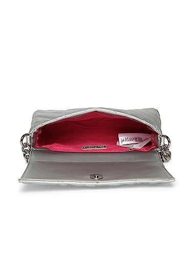 Call It Spring Mikka Women's Silver Shoulder Bag