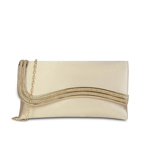 Lavie Women's Riva Curve Strap Envelope Clutch | Ladies Purse | Gift For Women