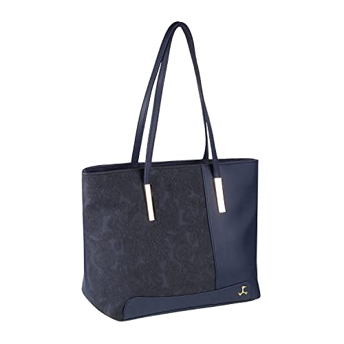Mochi Womens Synthetic Blue Tote Bag (One Size)