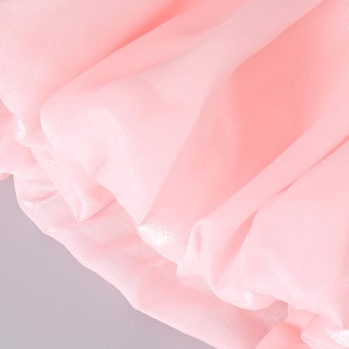 Hopscotch Girls Pink Sleeveless Cascading Ruffle Party Dress for Ages (2-3 Years)