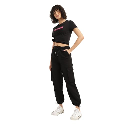 Levi's Women's Black Relaxed Fit High Rise Jeans