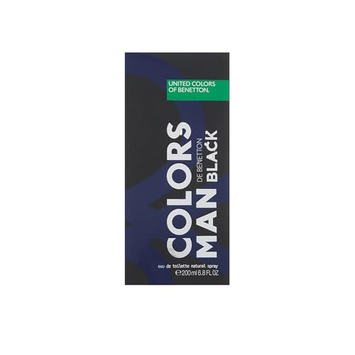 United Colors of Benetton Colors Man Black Eau de Toilette 200ml