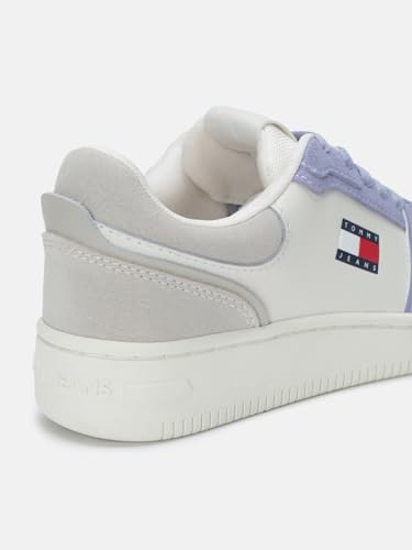 Colorblock Blue Suede Sneakers