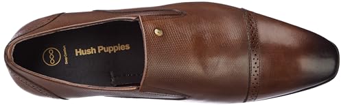 Hush Puppies Mens Danny Slipon E Brown Formal Shoes - 10 UK (8544890)