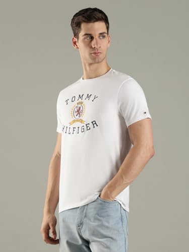 Logo Regular Fit Cotton T-Shirt White