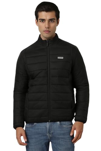 Van Heusen Men's A-Line Coat (VFJKABOF345922_Black