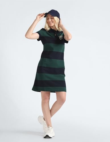 Tommy Helfiger Women Green Color Dress (S)