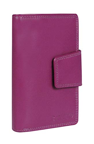Calfnero Genuine Leather Women's Wallet (Pink)