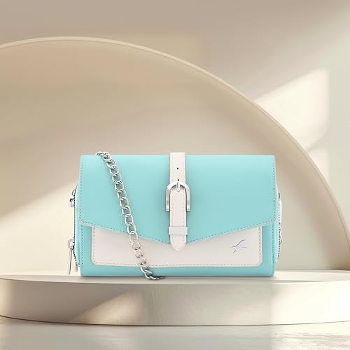Fastrack Women's Western (White + Blue)