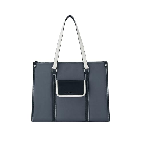 Lino Perros Monroe Joy Grey Tote Bag