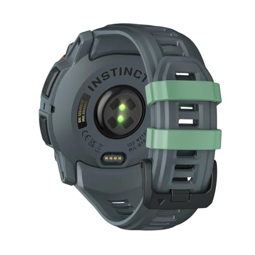 Garmin Instinct® 3 50mm, AMOLED Display, Rugged Outdoor GPS Smartwatch, Metal-Reinforced Bezel, Built-in Flashlight, Up to 18 Days of Battery Life, Neo Tropic/Twilight
