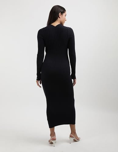 Tommy Hilfiger Womens Black Color Dress M