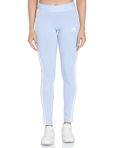 adidas Women's W 3S Leg Casual Tights, Blue, Medium