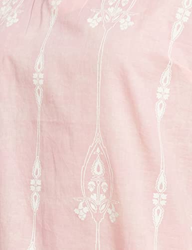 W for Woman Women's Cotton Regular Kurta (20AUW14663-116408_Light Pink_3XL)