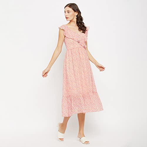 Madame Women Pink Dress