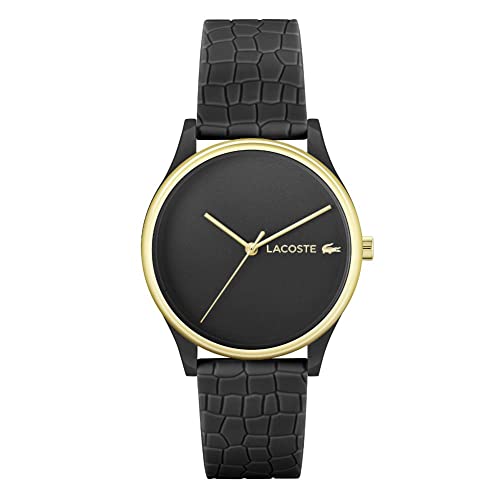 Lacoste Crocodelle Women's Quartz Watch, Black, Modern