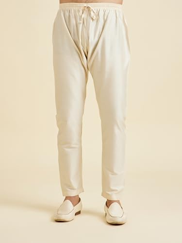 Manyavar Men's Viscose Blend Embroidery Stone Work Kurta Set (Maroon,XXL)