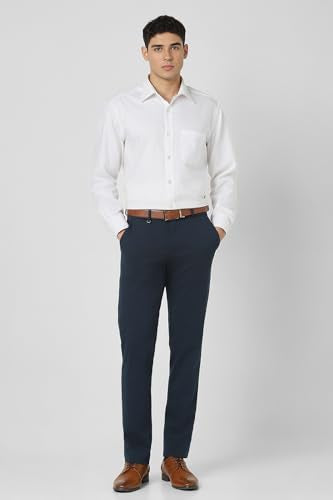 Van Heusen Men's Slim Work Utility Pants (VHTFVULBX14552_Navy