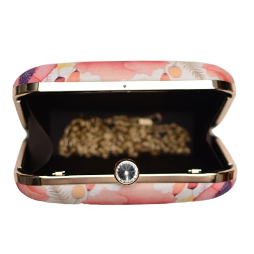 Artklim Floral Printed Clutch