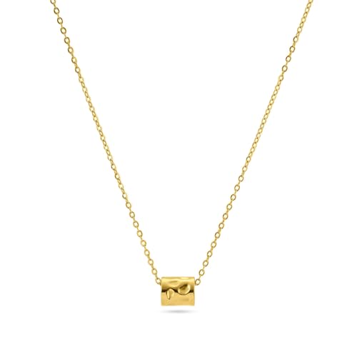 PALMONAS Vintage Lock Charm Necklace for Women - Waterproof & Anti-Tarnish Jewellery, Gift For Girls & Women