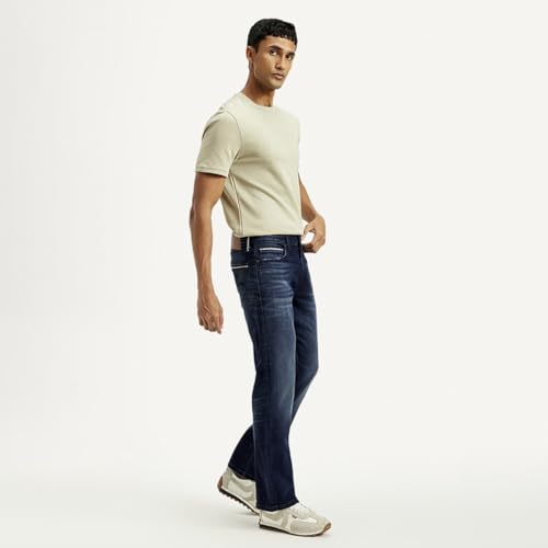 Levi's Men's Blue 527 Bootcut Mid Rise Jeans, 004BF-0000, 30
