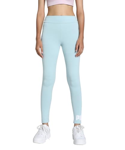 PUMA Women, ESS Logo Leggings, Turquoise Surf, XS, (58683423)