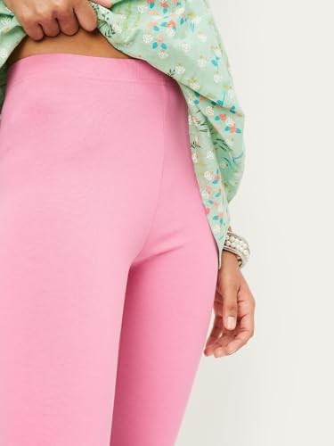 Max Women's Regular Leggings (NOOSCL2478LP_Light Pink