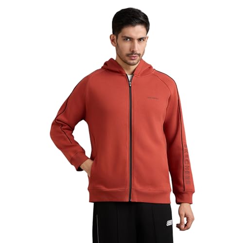 Skechers Men's A-Line Coat (JA0154ID_Charcoal/Orange