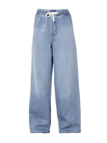 ONLY Women's Loose Fit High Rise Blue Jeans