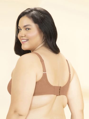 Amante Non Padded Wired Super Support Bras E0014C193534DD Brown