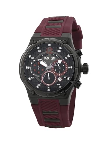Kenneth Cole Reaction Chronograph Black Dial Watch for Men - KRWGO0071005