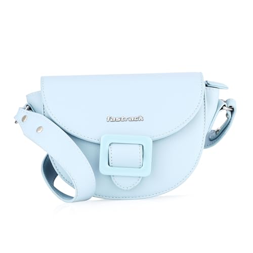 Fastrack Blue Structured Sling Bag