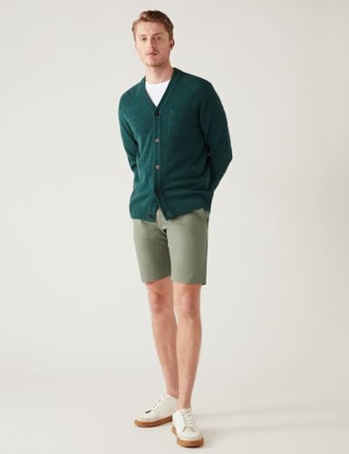 Marks & Spencer Stretch Chino Shorts T175580MKHAKI (44)