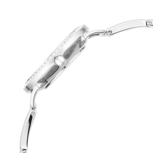 Titan Raga Allure with Purple Dial Silver Brass Solid Link Strap Watch for Women - 2791SM01