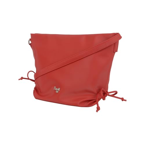 Baggit Women Red Sling Bag Medium Size | Ladies Stylish Casual Cross Body Purse Handbag