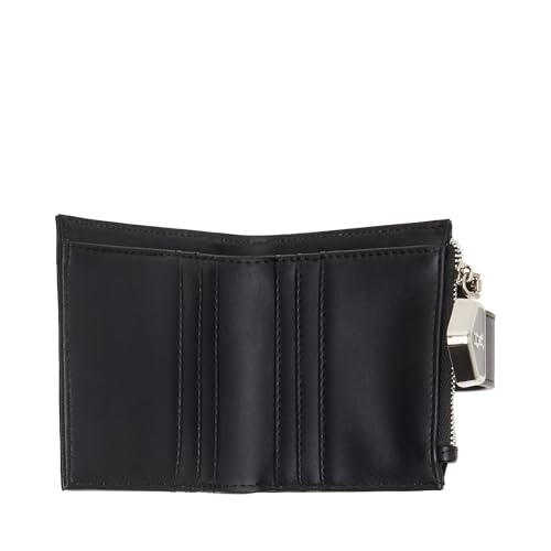 Steve Madden Women's Jem-b Bifold Wallet, Black, One Size, Steve Madden Jem-b Bifold Wallet