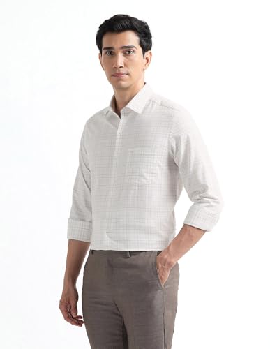 Arrow Beige Formal Shirt_ARAEOSH2957_39