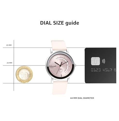 Fastrack Analog Pink Dial Women's Watch-6172SL03
