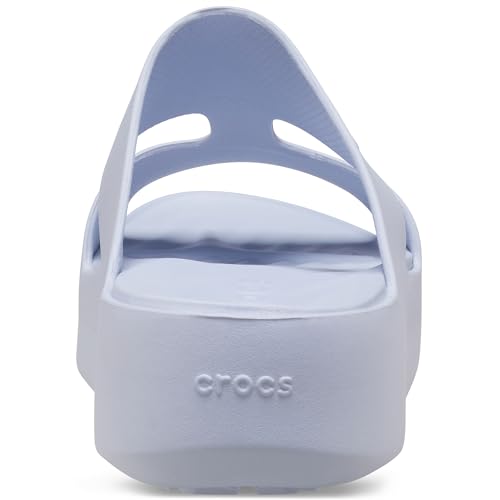 Crocs Getaway Platform H-Strap, Wedge Sandals for Women, Dreamscape, 4