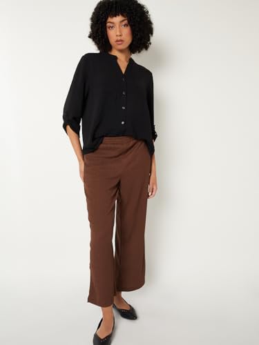 Women Textured Blouse (Black_L)