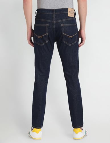 U.S. POLO ASSN. Men's Regular Jeans (UDJENO1260 Blue