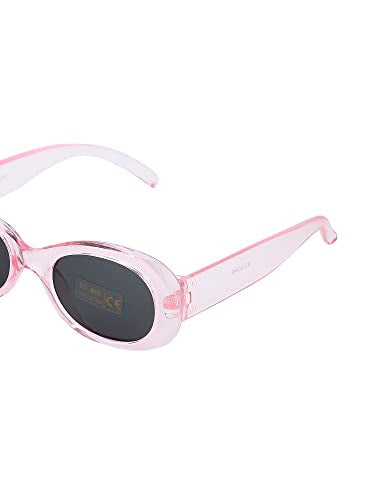 Carlton London Girls Oval Sunglasses with UV Protected Lens