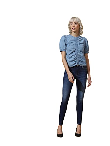 ONLY Regular Fit Top (15314207_Light Blue Denim_42)