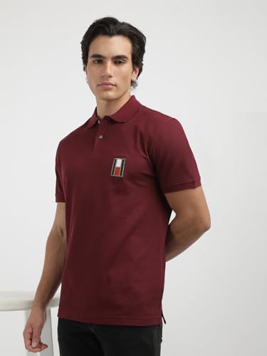 Tommy Hilfiger Mens Red Color T-Shirt (M)