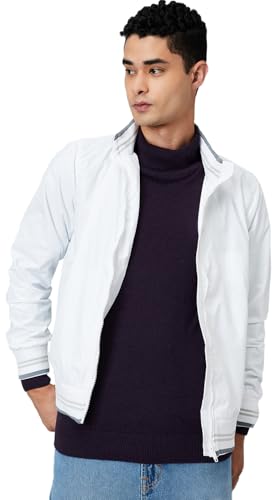 Max Men's A-Line Coat (SPCJKWN2479AT_White