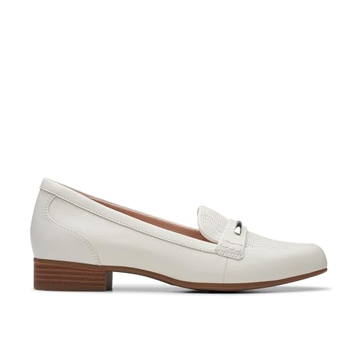 Clarks Juliet Aster Off White Lea