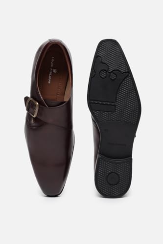 Louis Philippe_Mens_Formal_Shoes_(LPSCSMUFM00490_Brown_45)
