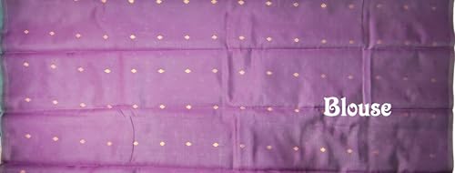 SREE KUMARAN Women's Kanchipuram Kubera Silk Pure Pattu Sarees With Blouse (VSK138-2) (VSK181-2)