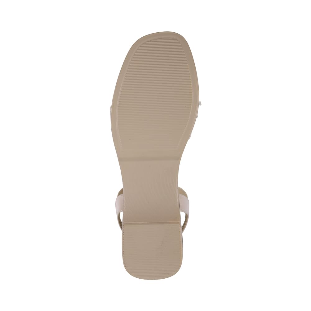 Metro Women Beige Wedge Heel Comfort Fashion Backstrap Sandal UK/6 EU/39 (34-313)